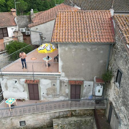 Casa In Antico Borgo Medievale A Tarano Ri, Via Giacomo Leopardi, 15 Villa Esterno foto