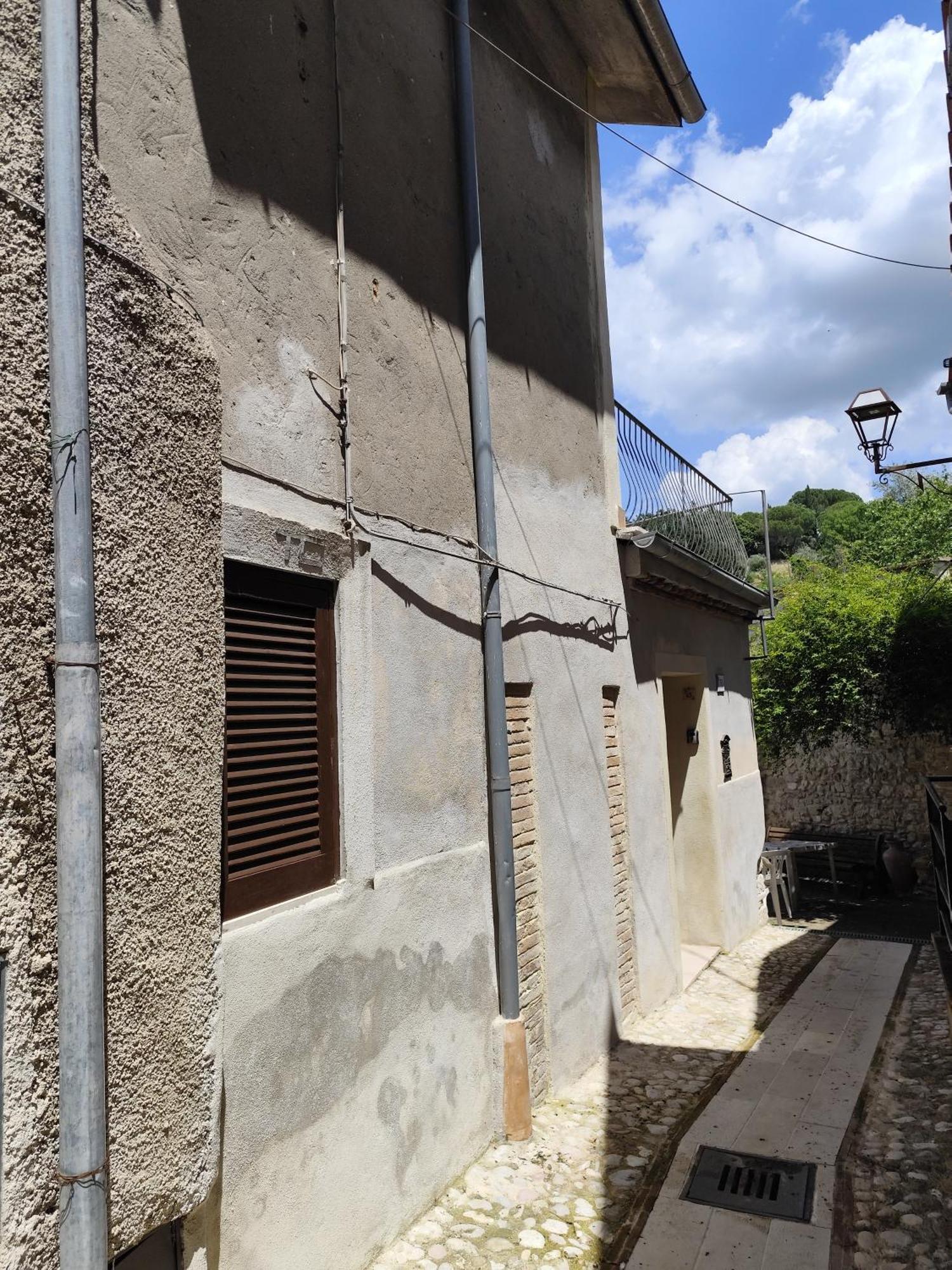 Casa In Antico Borgo Medievale A Tarano Ri, Via Giacomo Leopardi, 15 Villa Esterno foto